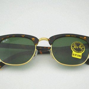 RayBan Clubmaster RB3016 Black/Gold